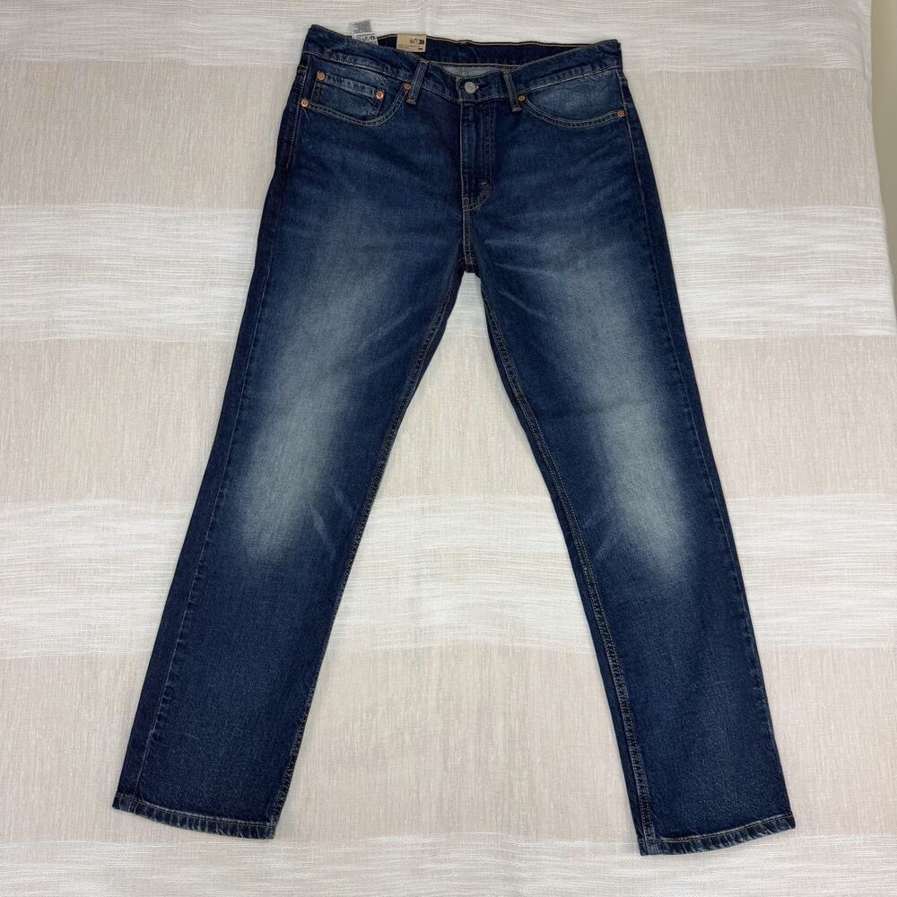 Levi’s 511 Men's Sz 35x30 Slim Fit Jeans‎ Stretch Med Wash Denim Modern Fade